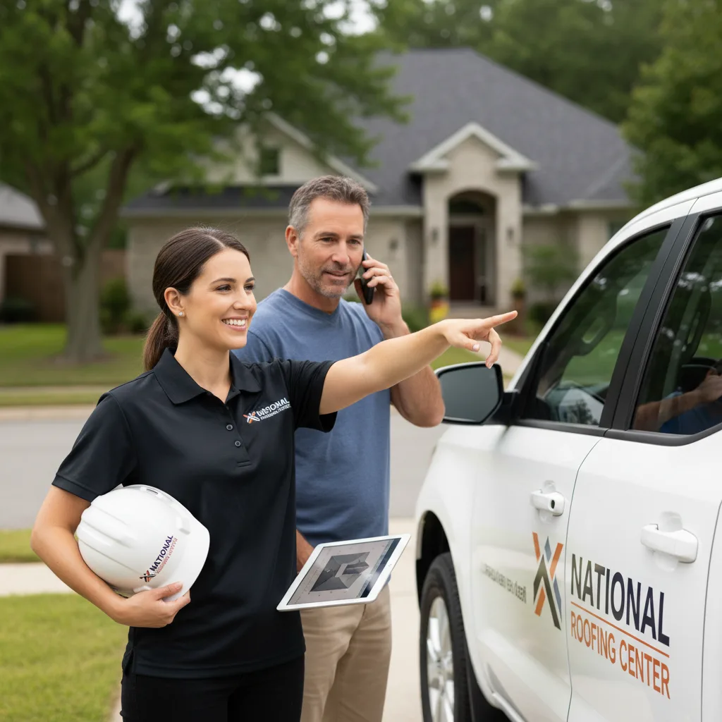 National Roofing Center customer support in Kingwood